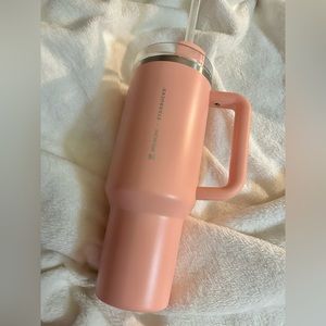 Peach Stanley x Starbucks tumbler